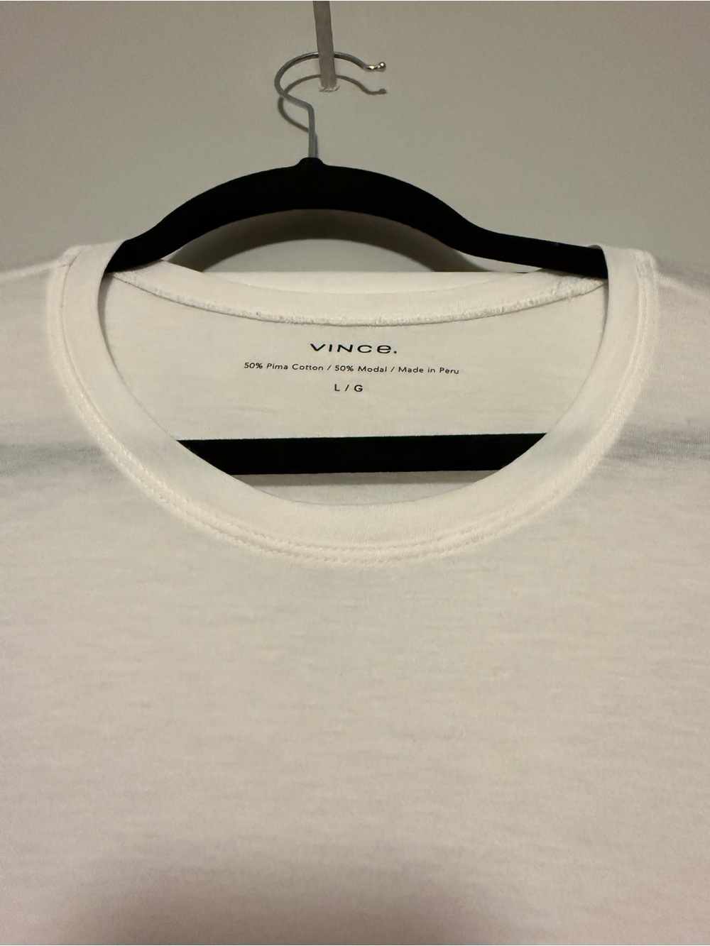Vince Women’s White Crew Neck T-Shirt